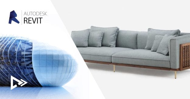 Mebel - Сімейства крісел та диванів у Autodesk Revit